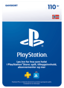 PlayStation Store Card 110 kr - NO