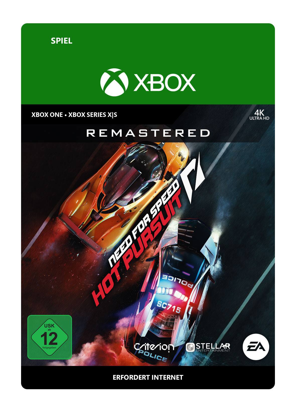 NEED FOR SPEED HOT PURSUIT REMASTERED