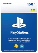 PlayStation Store-presentkort 150 kr - SE