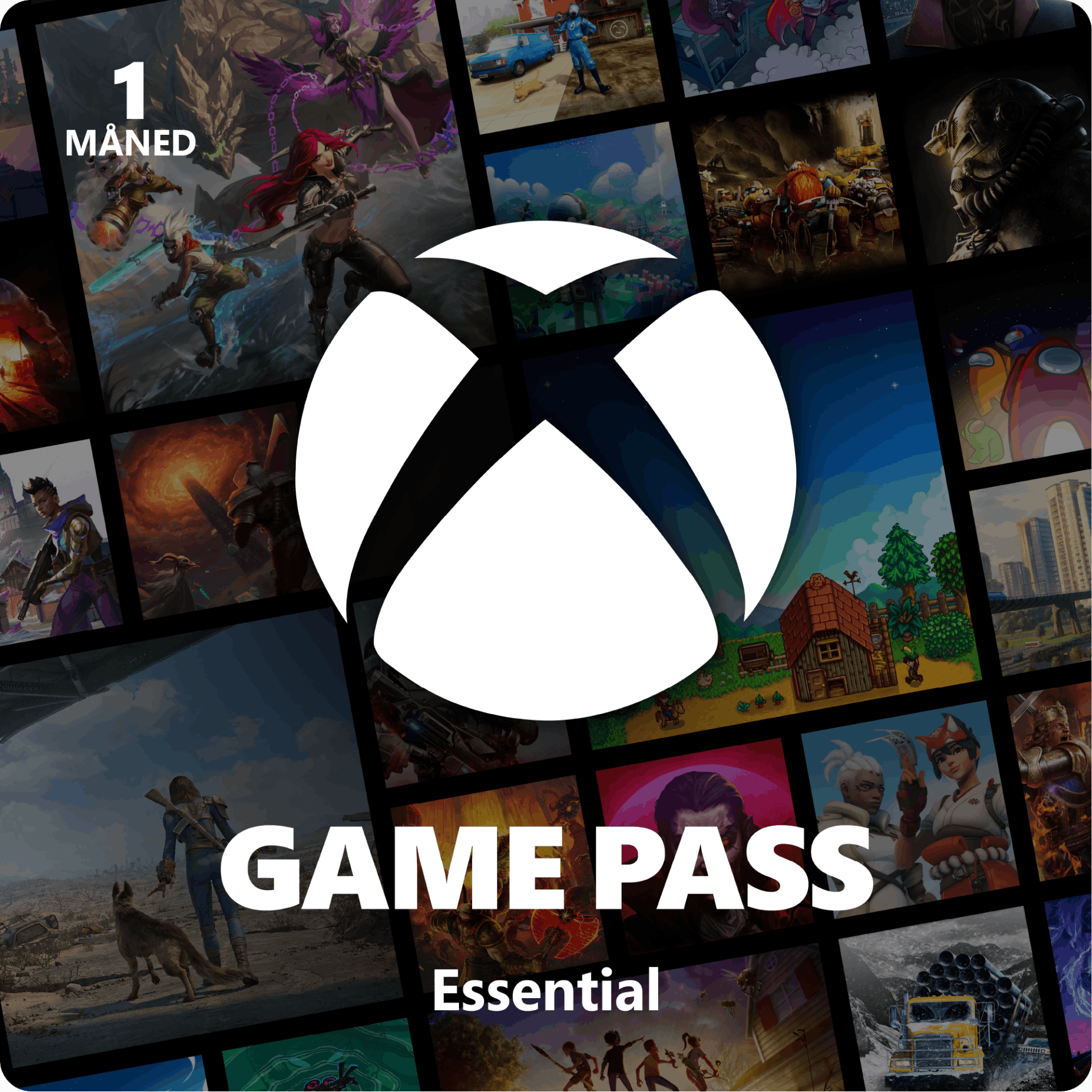 Xbox Game Pass Essential 1 måneder
