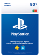 PlayStation Store Card 80€ - PT