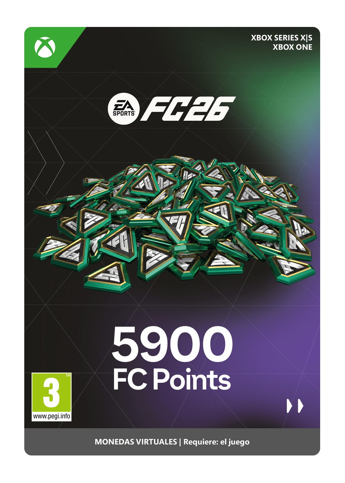 5900 FC POINTS PARA EA SPORTS FC 26