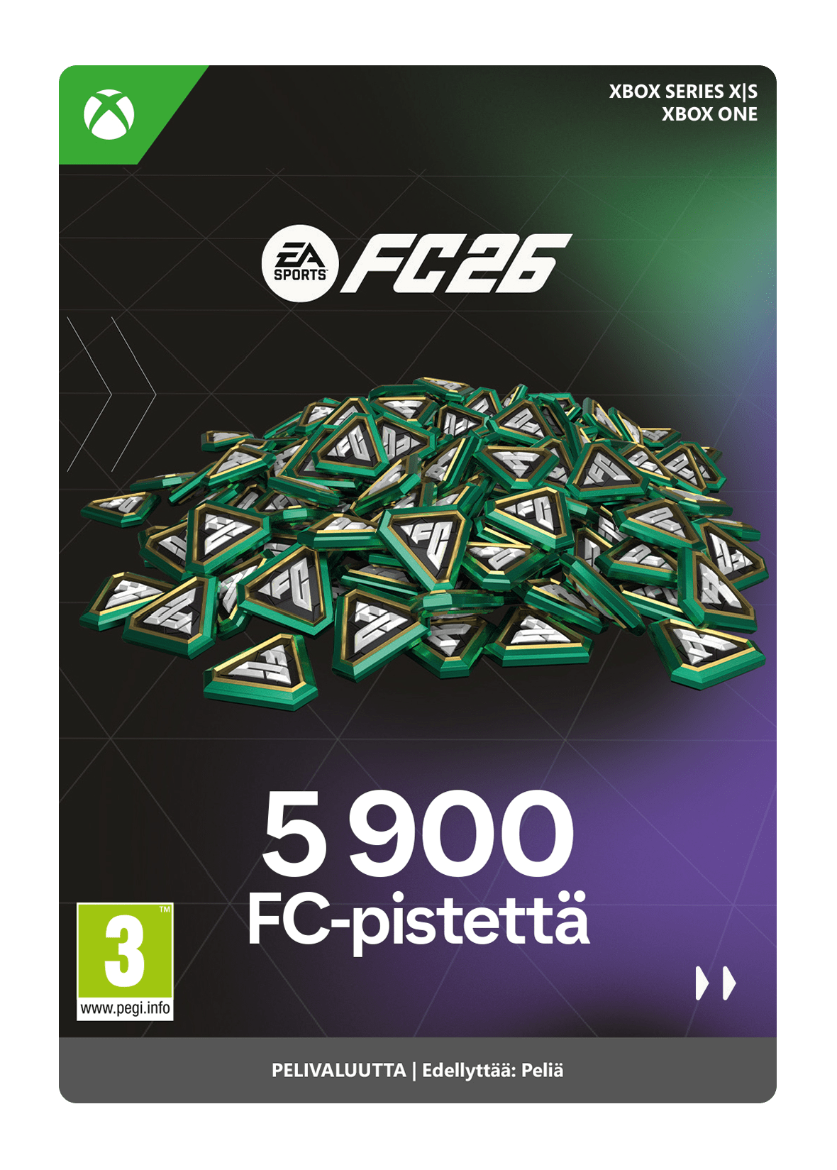 EA SPORTS FC 26 5900 FC-PISTETTÄ