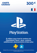 Carte PlayStation 300 € - FR
