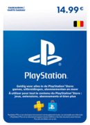 PlayStation Kaart 14,99 euro - BE