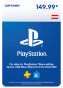 PlayStation Store Card €149.99 - AT