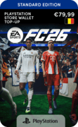 EA SPORTS FC™ 26 Standard Edition - PlayStation Wallet Top-Up - BE