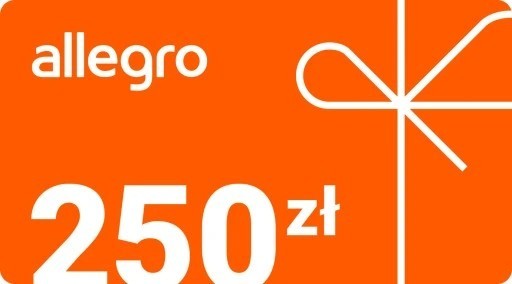 Allegro Geschenkkarte 250 zł
