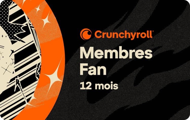 Crunchyroll Premium Fan 12 Mois