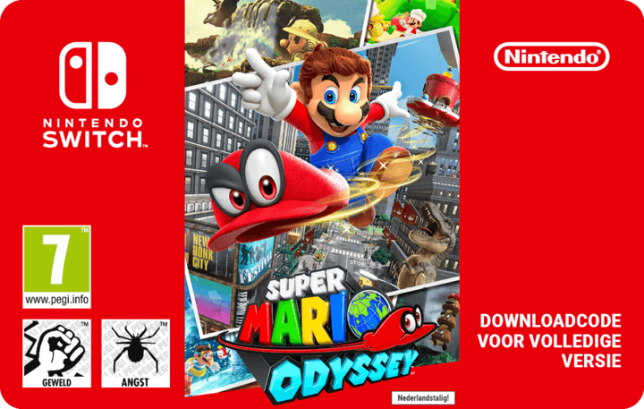 Super Mario Odyssey Kopen? Direct geleverd, zonder extra kosten