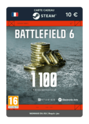 1 100 Battlefield Coins (Carte cadeau Steam) - FR