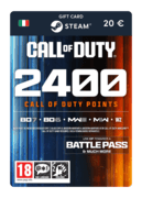 2.400 Punti COD (Gift card Steam) - IT