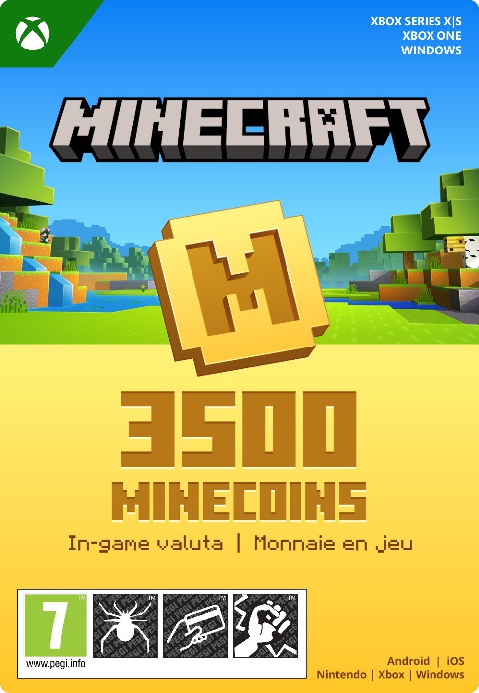 3500 Minecraft Minecoins