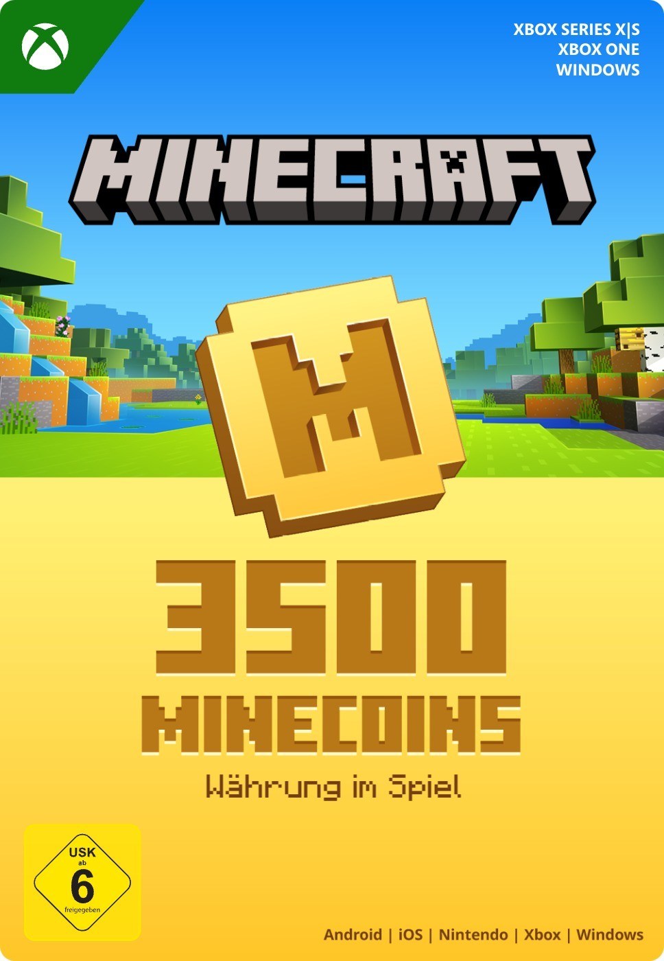 Minecraft Minecoins Pack - 3500 Coins