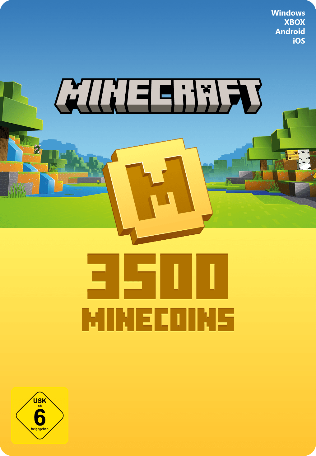 Minecraft Minecoins Pack - 3500 Coins