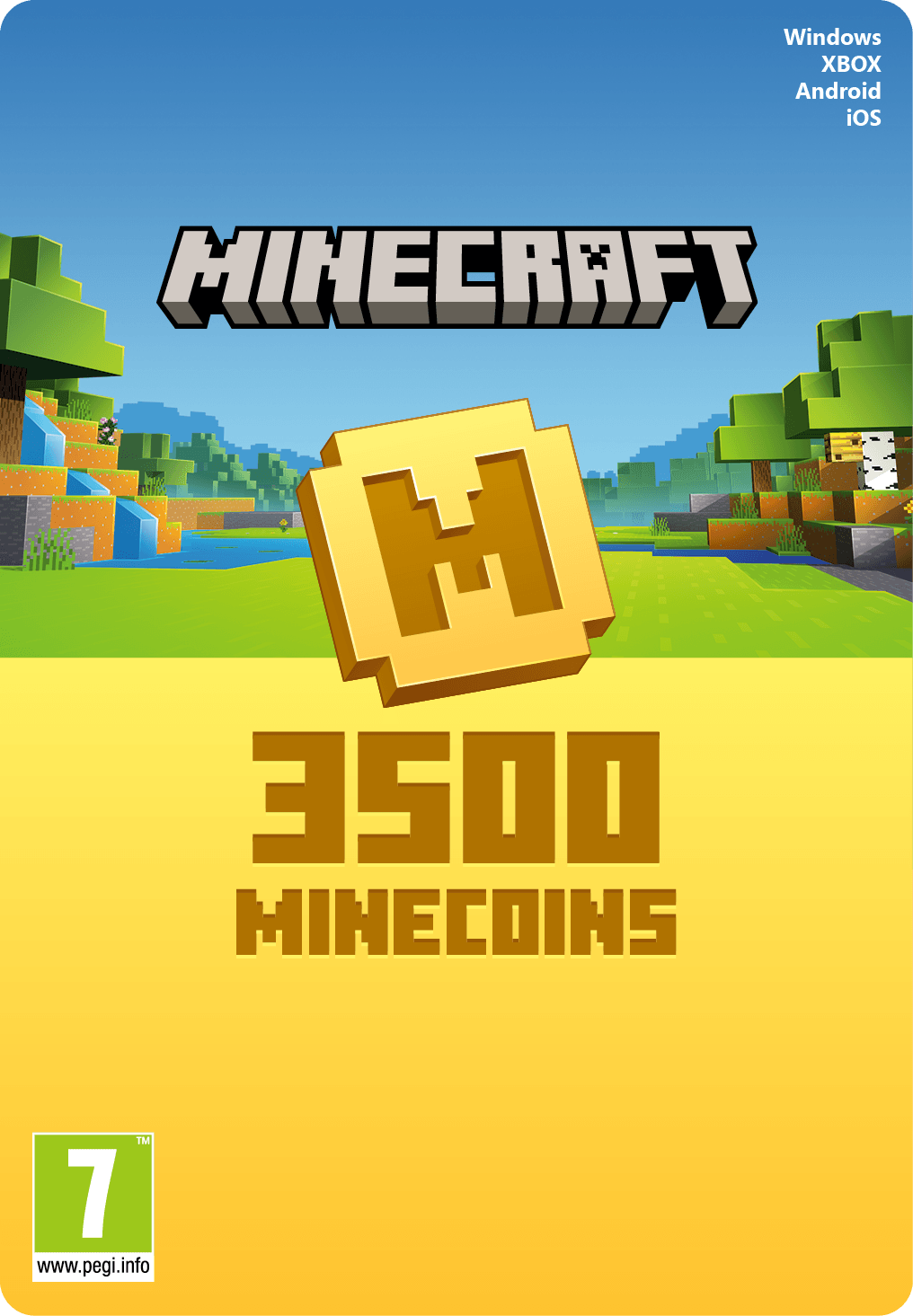 3500 Minecraft Minecoins