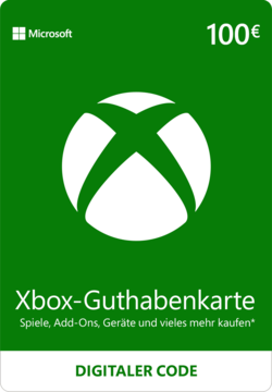 Xbox-Guthabenkarte 100 Euro