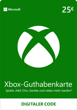 Xbox-Guthabenkarte 25 Euro