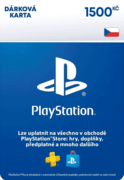 PlayStation Store dárková karta CZK 1500