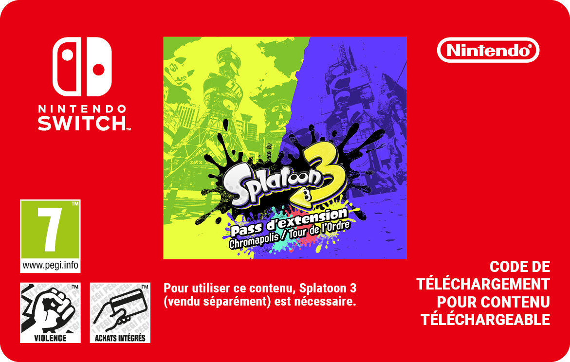 Pass d'extension pour Splatoon 3