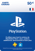 PlayStation Store Card €50 - FR