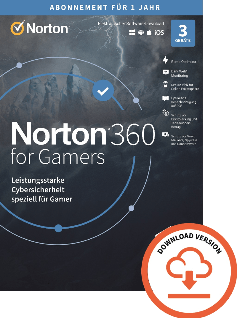 Norton 360 for Gamers - 1 Jahr