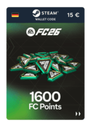 1.600 EA FC 26 Points (Steam Gift Card) - DE