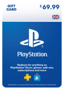 PlayStation Store Card 69.99 GBP - GB
