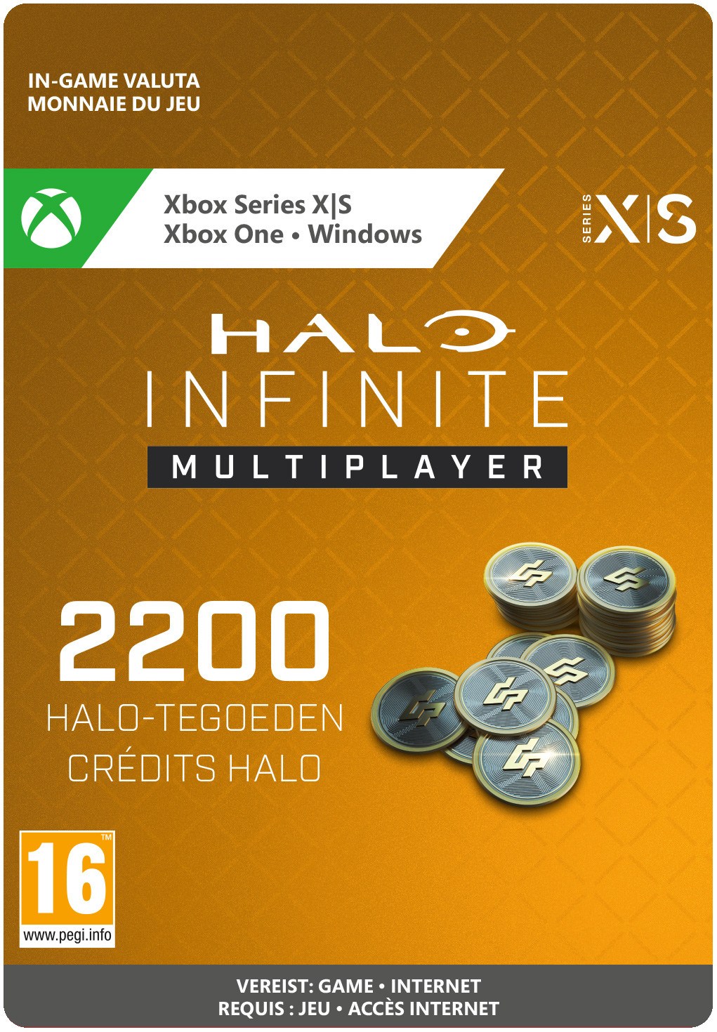 Halo Infinite - 2000 Halo-Tegoeden + 200 Bonus
