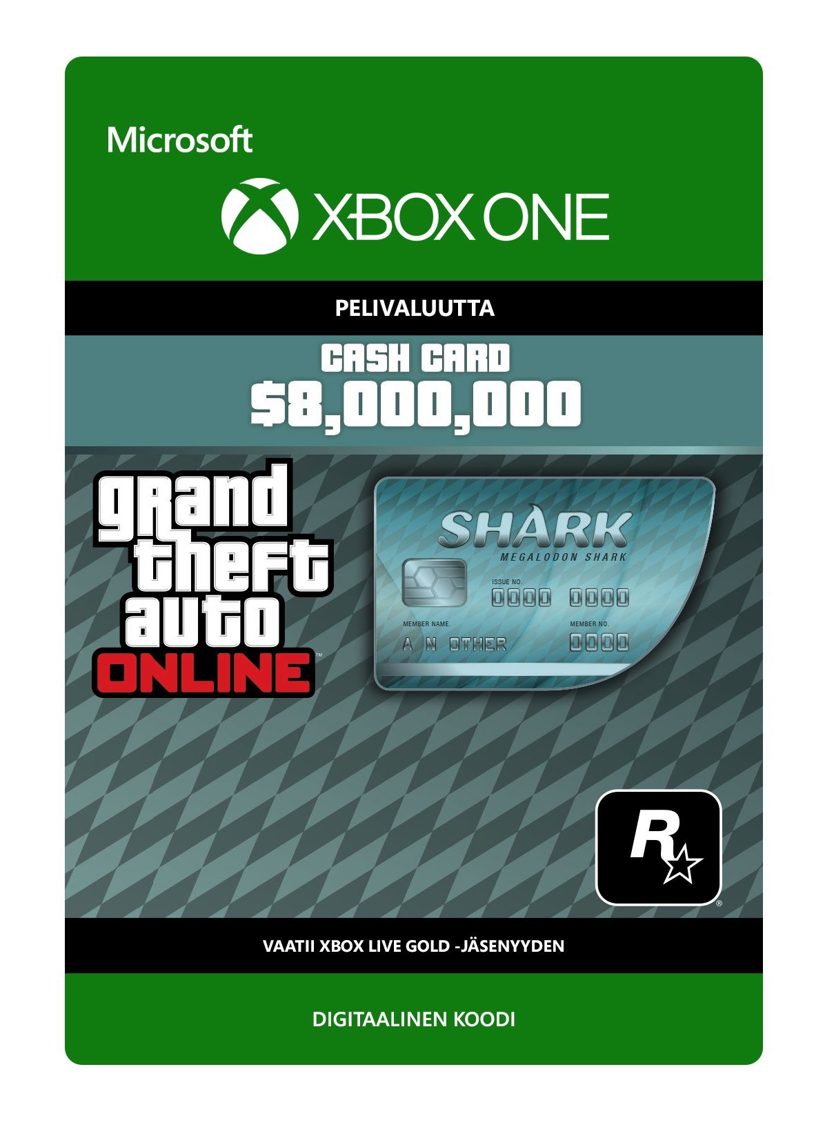 Megalodon Shark Card GTA Online
