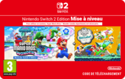 Super Mario Bros. Wonder – Mise à niveau Nintendo Switch 2 Edition + Rendez-vous au parc Bellabel - Switch 2 - FR