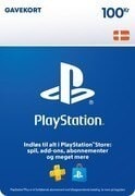 PlayStation Store-gavekort 100 kr - DK