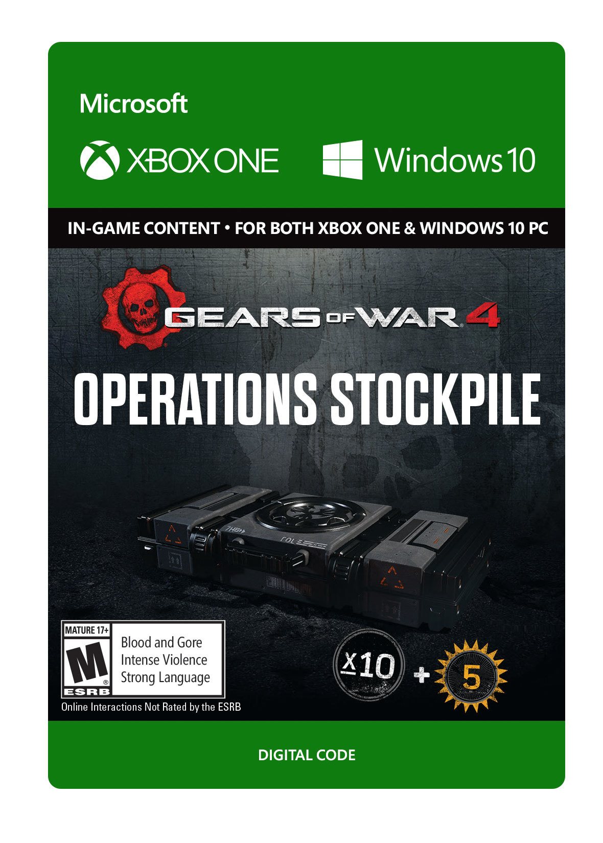 Image of Gears of War 4 Operations Stockpile Microsoft
