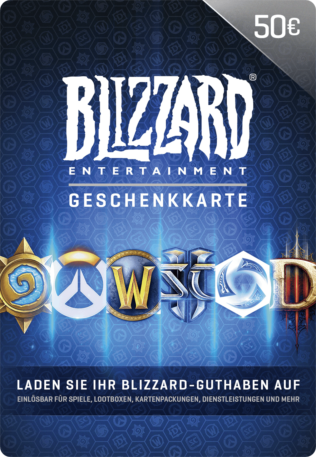 Blizzard Guthabenkarte €50,-