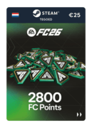 2.800 EA FC 26 Points (Steam Cadeaukaart) - NL