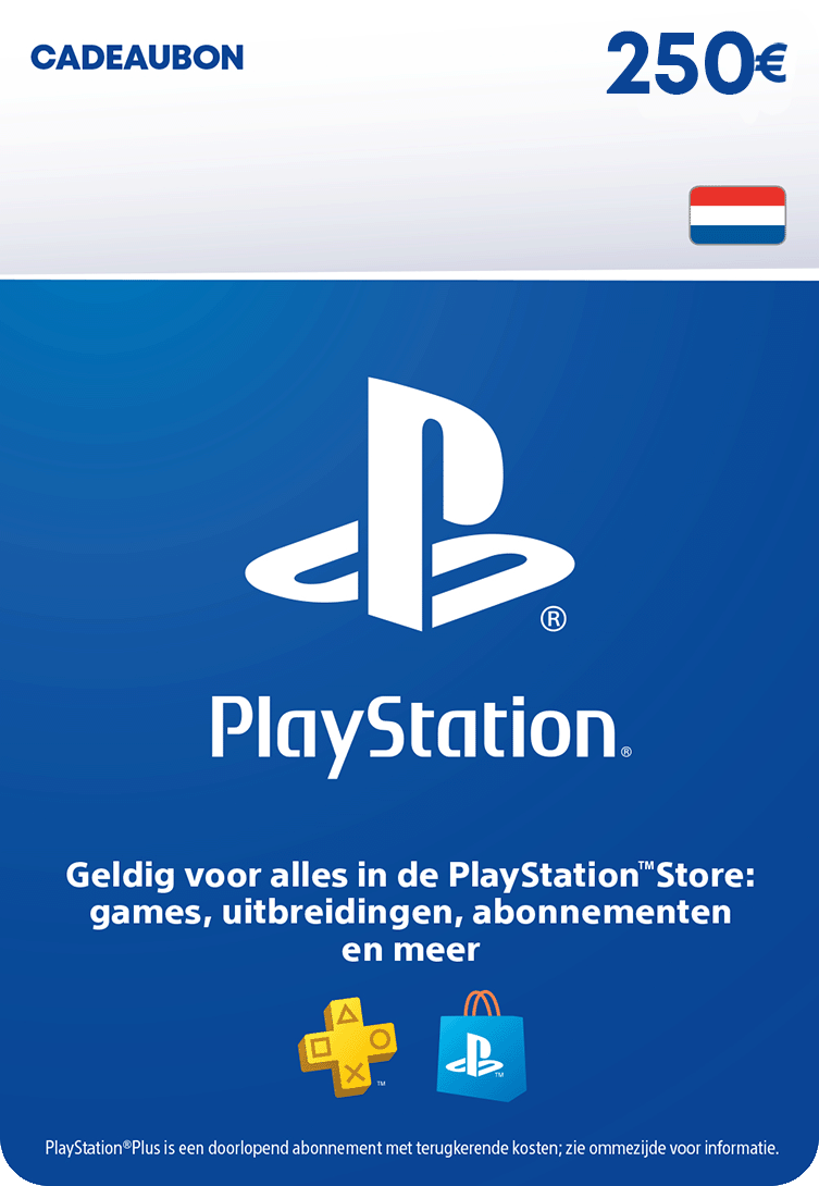 PlayStation Kaart 250 euro | PlayStation tegoed | PSN Card