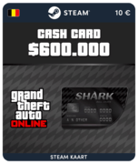 Bull Shark Card GTA Online (Steam Cadeaukaart) - BE