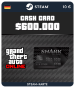 Bull Shark Card GTA Online (Steam Geschenkkarte) - DE