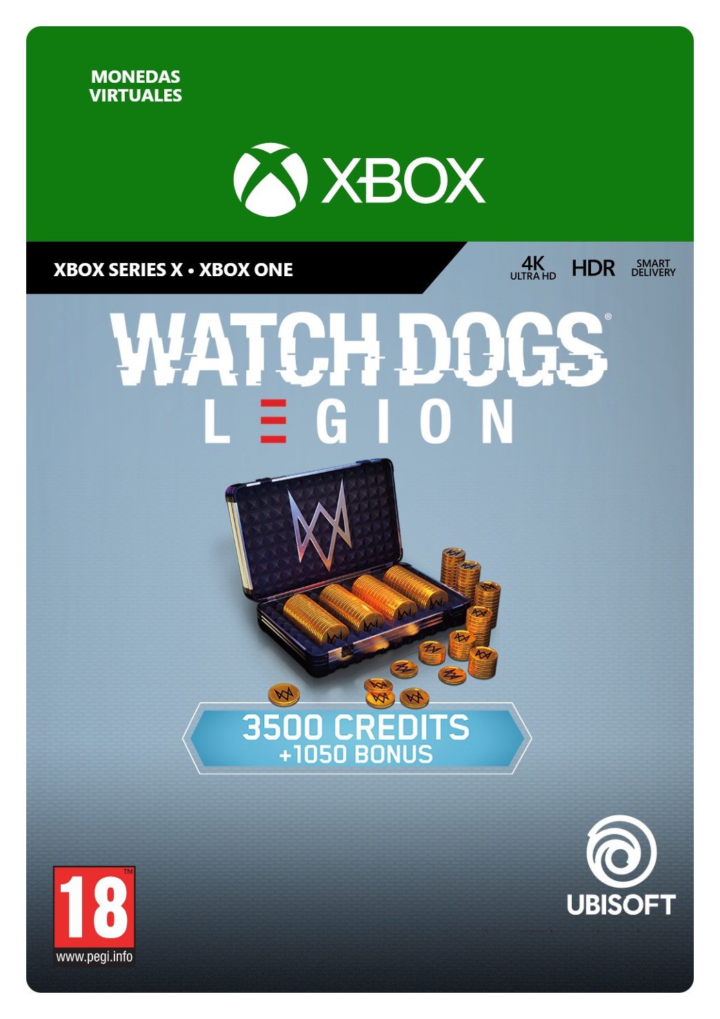 Paquete de créditos de Watch Dogs: Legion (4550 créditos)