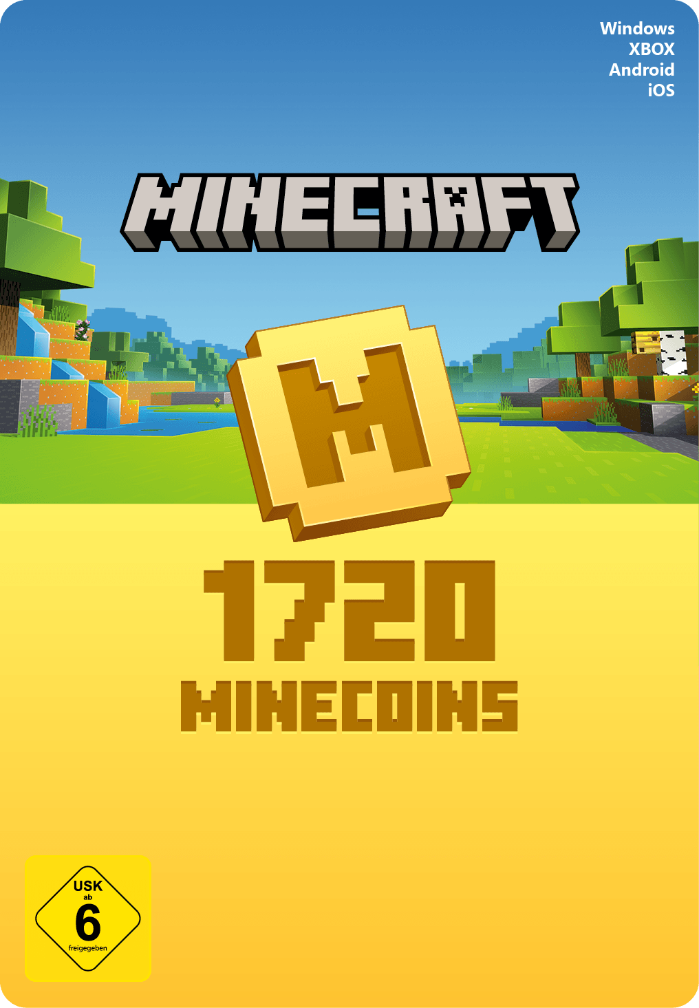Minecraft Minecoins Pack - 1720 Coins