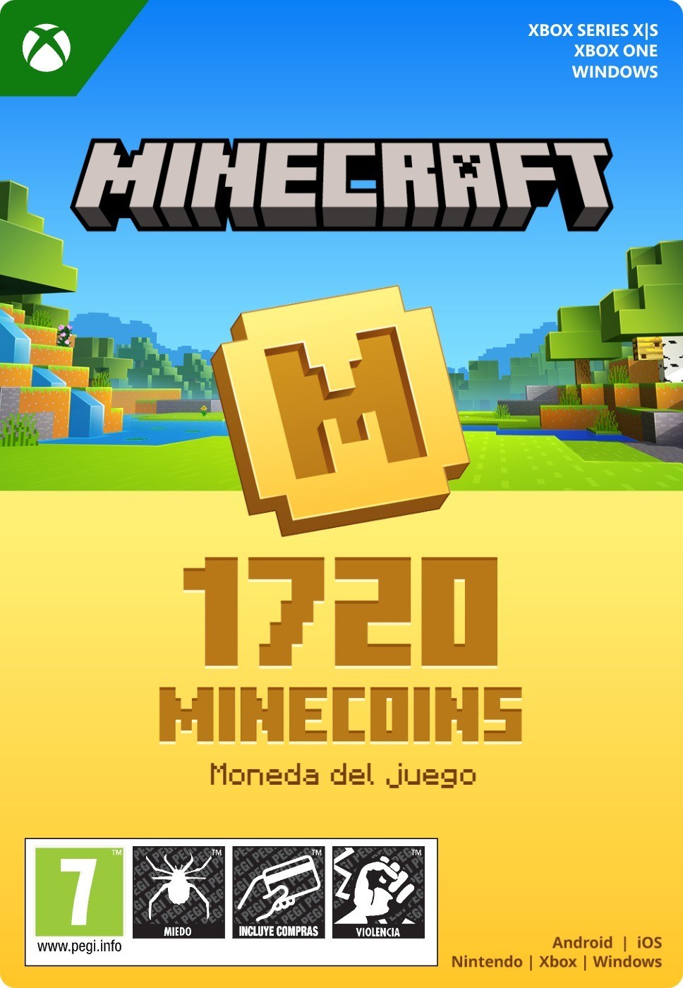 Minecraft Minecoins Pack - 1720 Coins