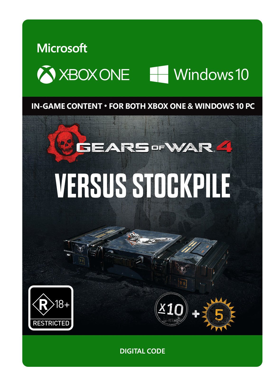 Image of Gears of War 4 Versus Stockpile Microsoft