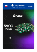 5900 punktów EA FC 26 (karta podarunkowa PSN) - PL