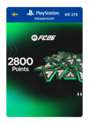 2.800 EA FC 26 Points (PSN-presentkort) - SE