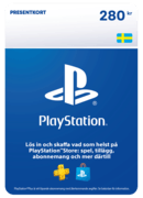 PlayStation Store-presentkort 280 kr - SE