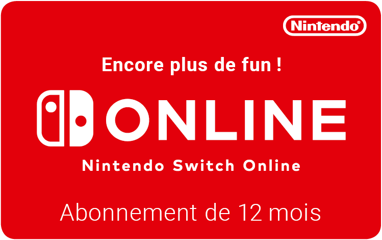 Nintendo Switch Online 12 mois