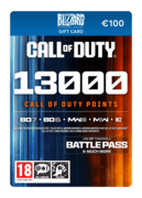 13,000 COD Points (Blizzard Gift Card) - FR