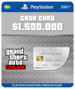Great White Shark Card GTA Online (PSN-presentkort) - SE