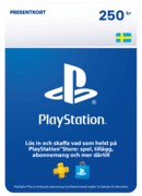 PlayStation Store-presentkort 250 kr - SE