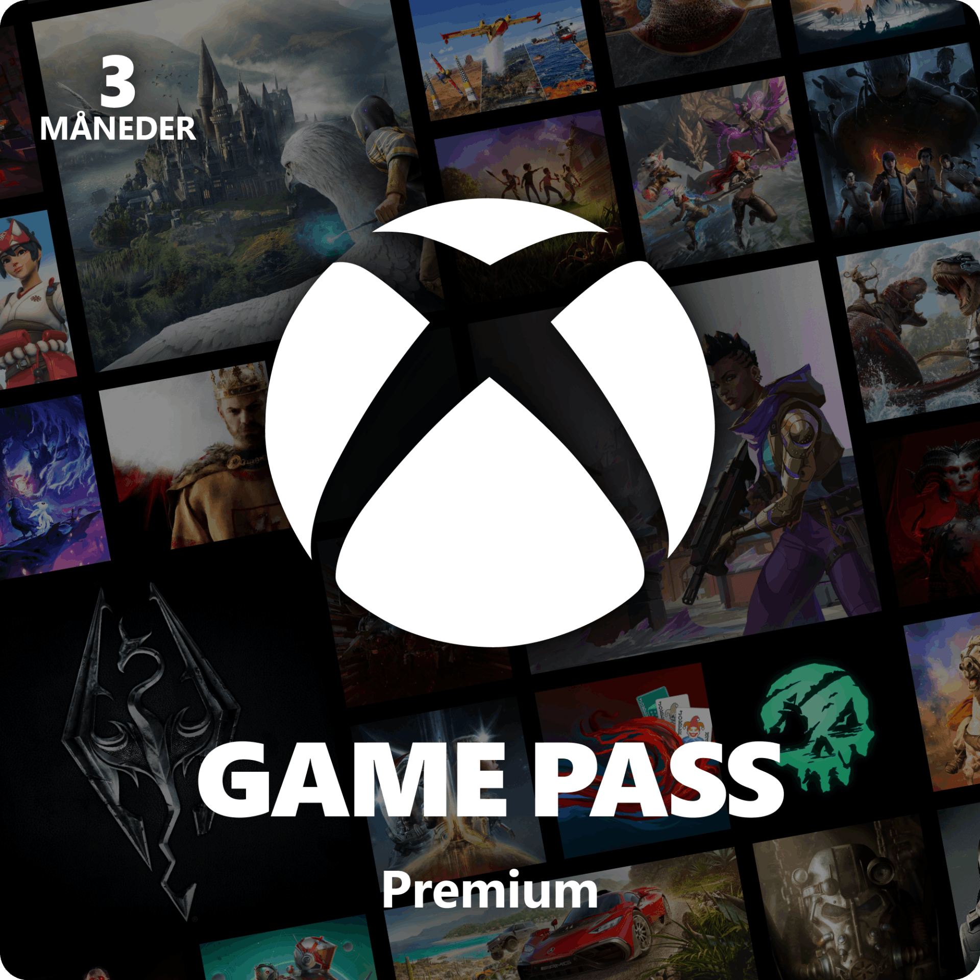 Xbox Game Pass Premium 3 måneder